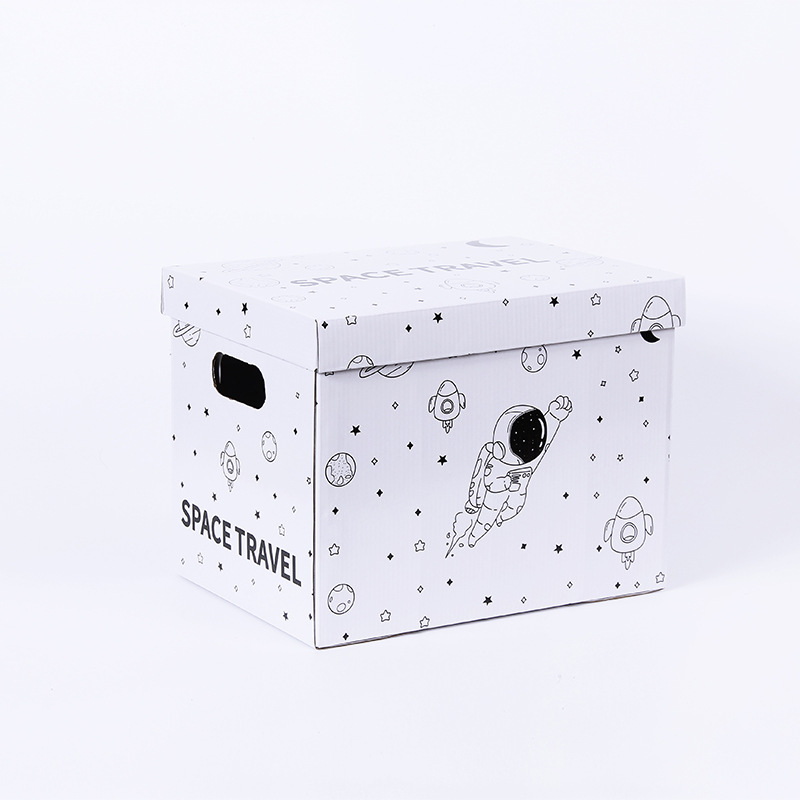 تتحرك صناديق الكرتون المستديرة الصلبة حقائب صناديق تخزين الملابس تخزين ورق الكرافت كرتون الشحن