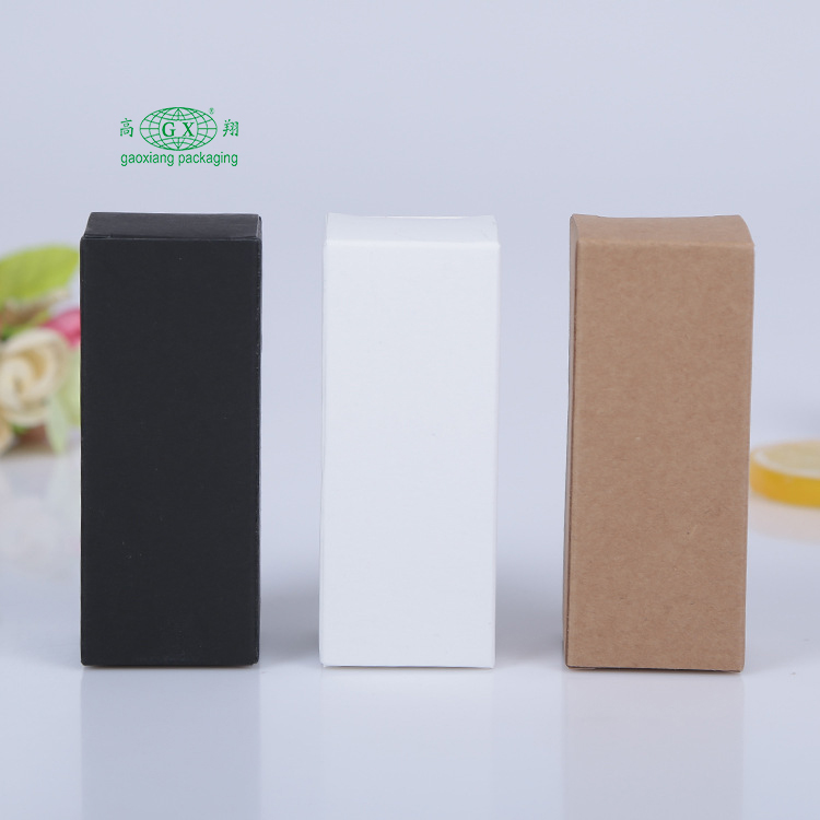 طباعة شعار مخصص زجاجة مستحضرات التجميل مربع أنيق عطر ورقة هدية مربع التعبئة والتغليف لمستحضرات التجميل