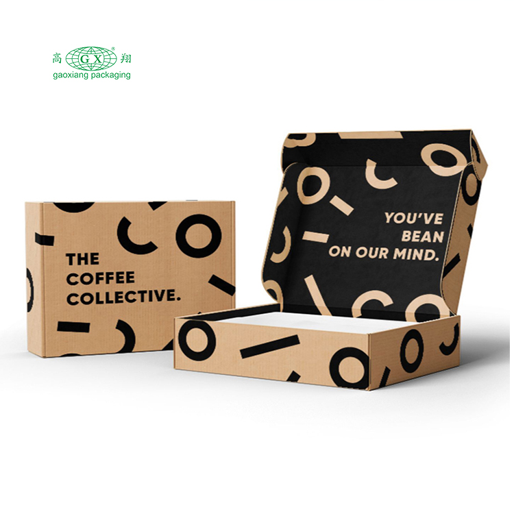 الملابس الداخلية العناية بالبشرة جمال الملابس التعبئة الارسال boxycharm الورق المموج مع شعار مخصص مطبوعة مربعات شخصية