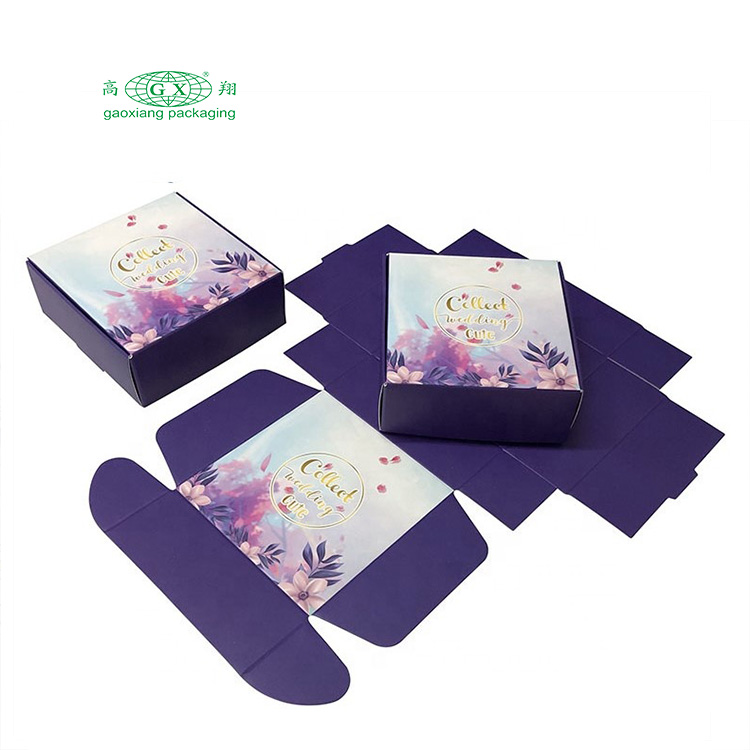 مستحضرات التجميل الملابس الداخلية الملابس التعبئة boxycharm الورق المموج مع شعار مخصص مطبوعة مربعات شخصية