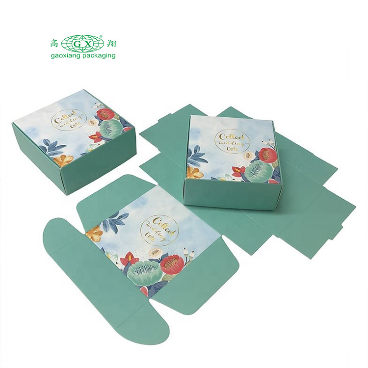 مستحضرات التجميل الملابس الداخلية الملابس التعبئة boxycharm الورق المموج مع شعار مخصص مطبوعة مربعات شخصية