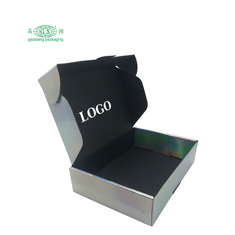 جودة عالية مخصصة printlogo كرتون صغير مموج صندوق بريد صندوق بريد قابل للطي صندوق بريد ثلاثي الأبعاد صناديق الشحن