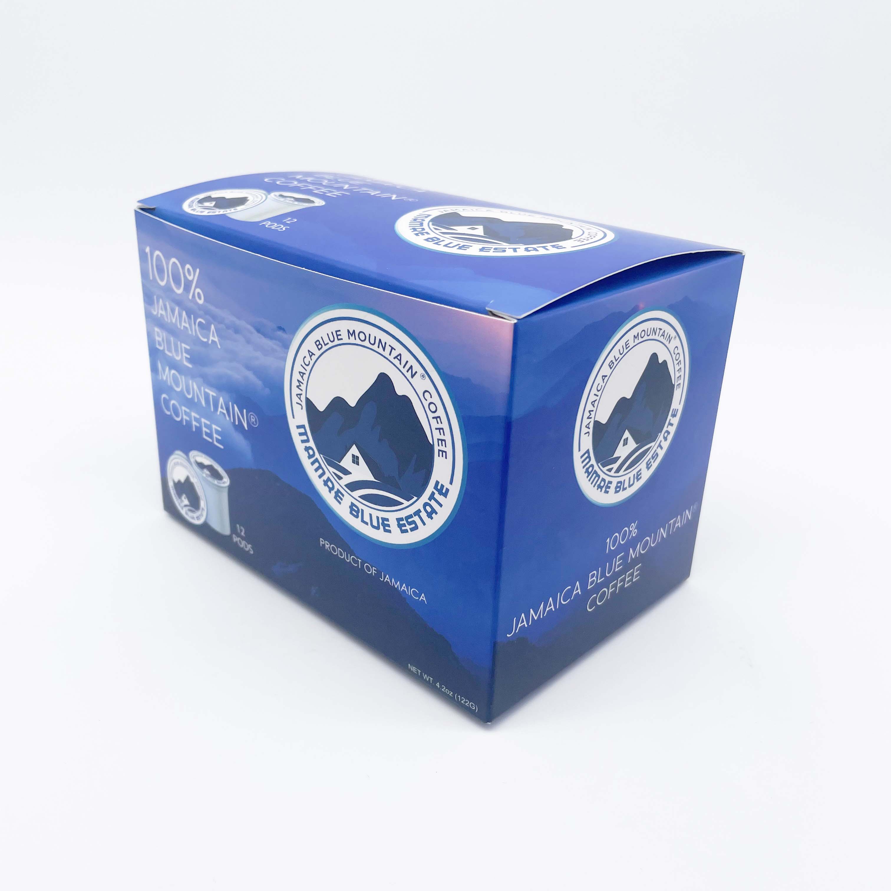 صندوق تغليف كبسولات K-cup من الورق المقوى عبوة 12 قطعة صندوق كوب keurig k مع مخصص